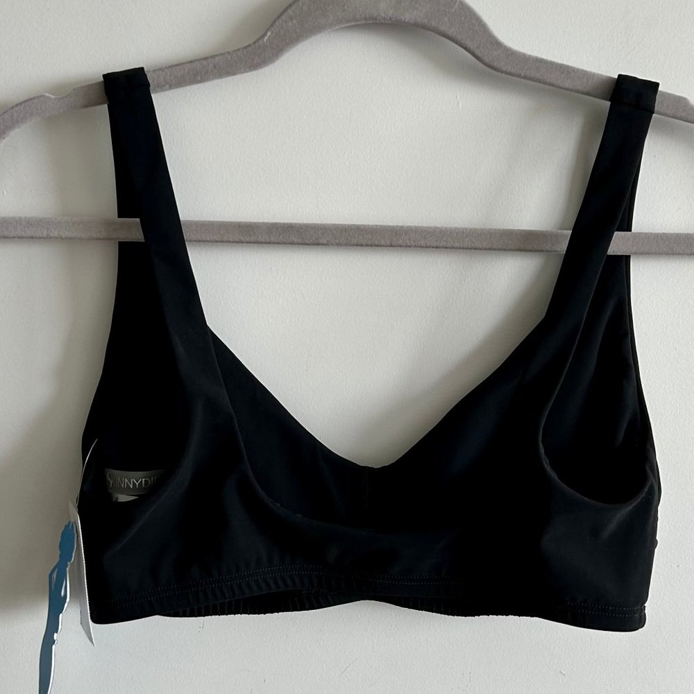 Skinny Dippers Black Bikini Set- Good Vibes Top and Dream Bottom Size Small NWT - Picture 7 of 13